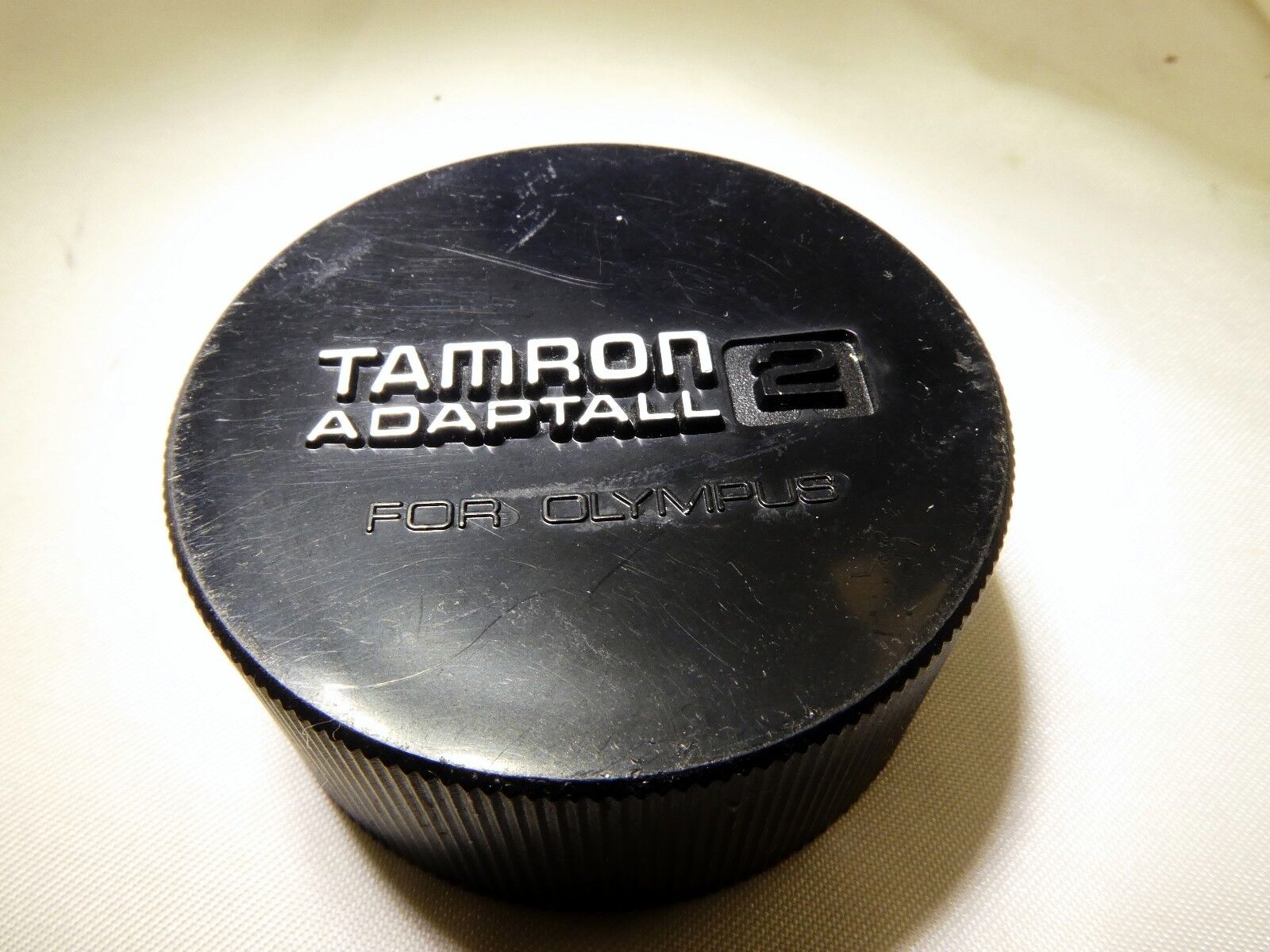 Tamron Adaptall 2 For Olympus OM Rear Lens Cap Made in Japan Genuine OEM manual