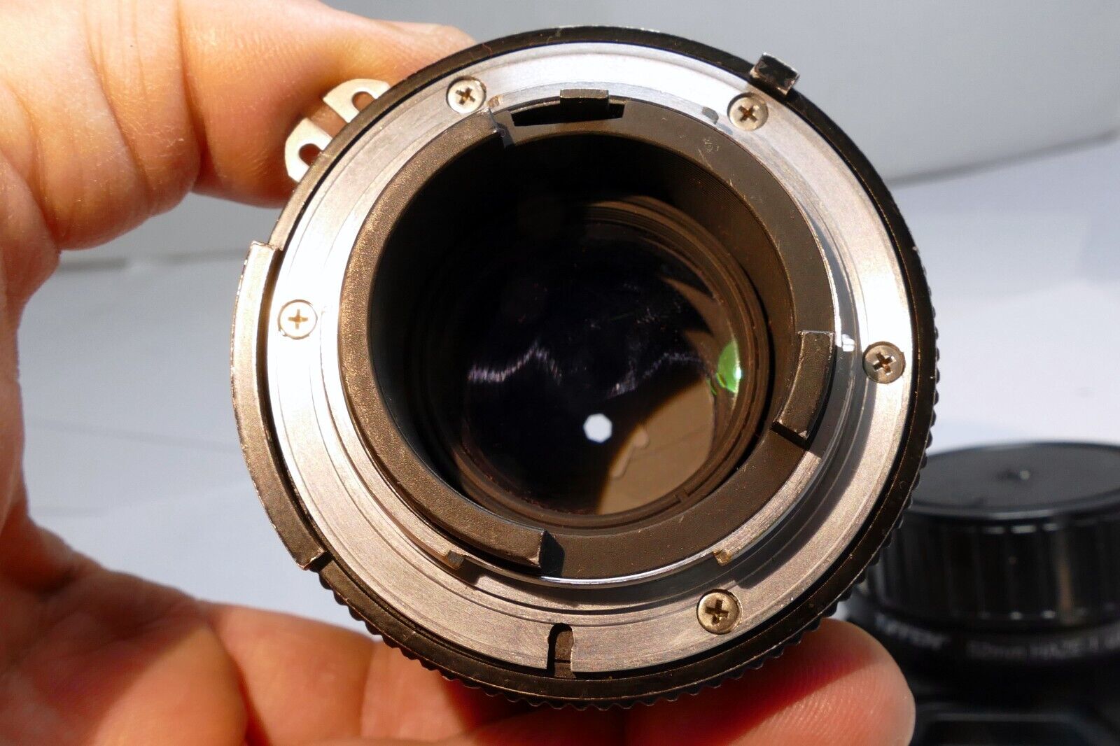 Nikon 135mm f3.5 Ai Nikkor Manual Focus LENS with fungus AS IS - still works