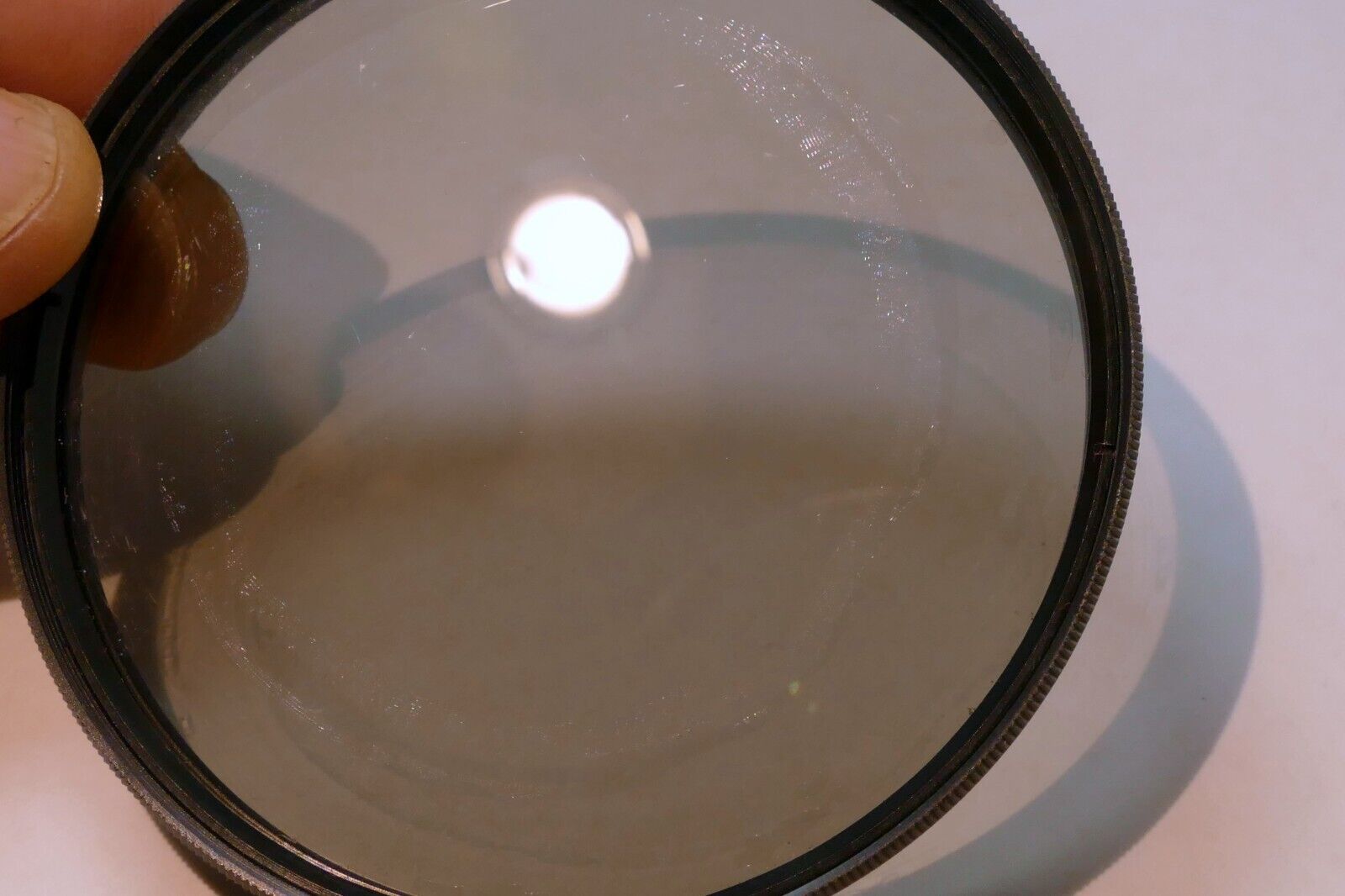 Digital 72mm PL Filter Polarizing Polar - DAMAGED coating, separation for artist