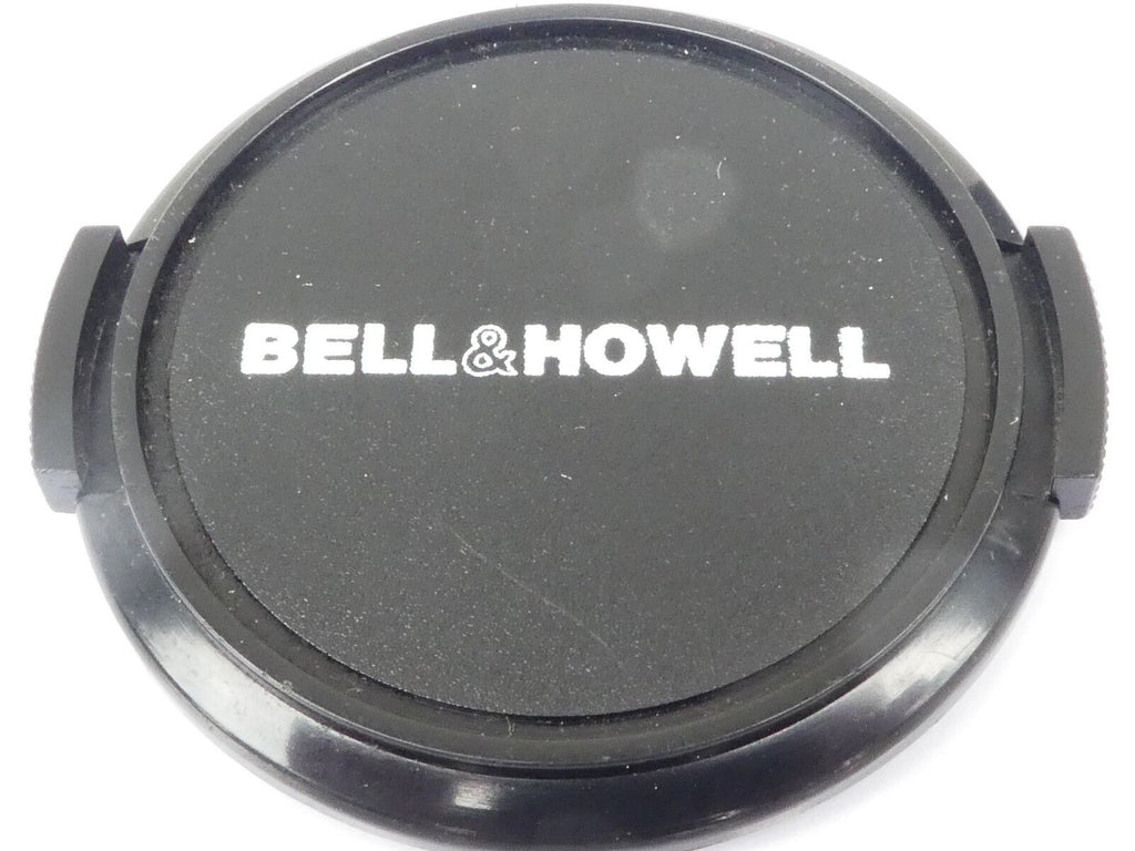 Used Bell&Howell 49mm Lens Front Cap Black snap-on type plastic Japan