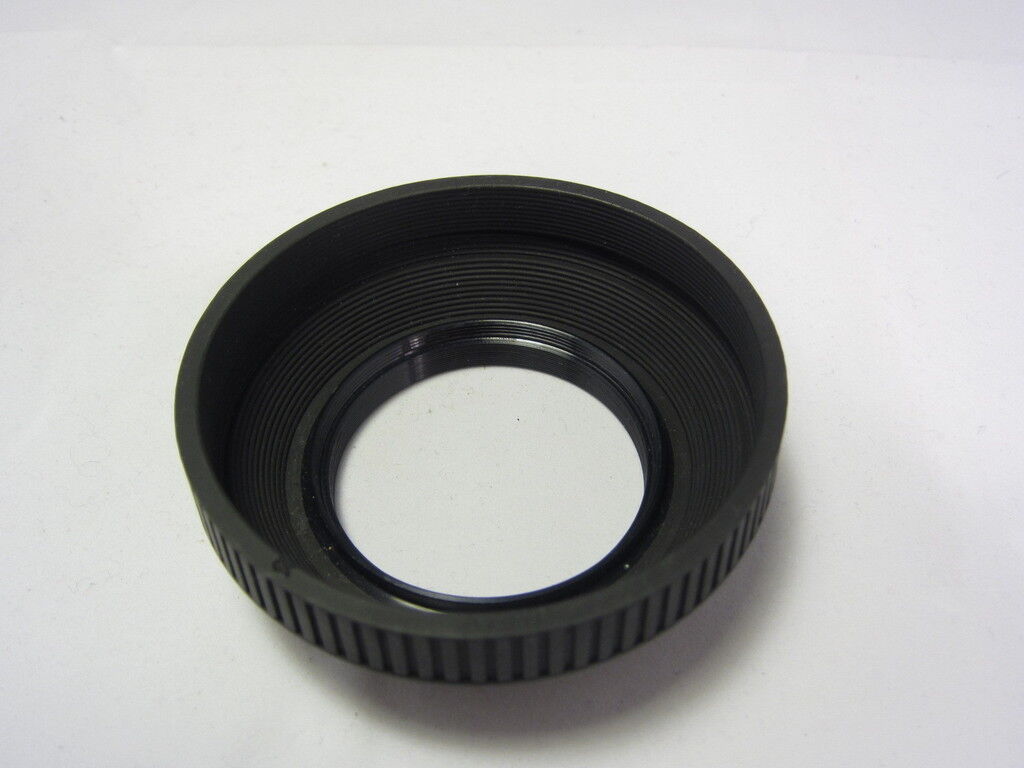 vintage Generic Rubber Lens Hood 52mm for 50mm f2  6206044