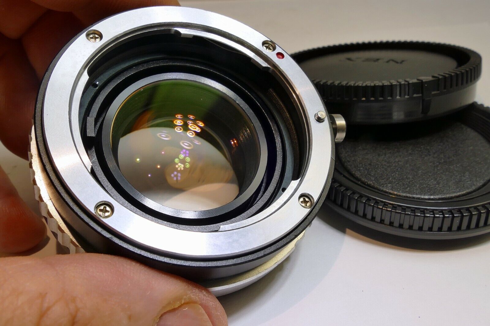 Focal Reducer Lens Booster Adapter Nikon G to Sony E mount α6300 α6500 cameras