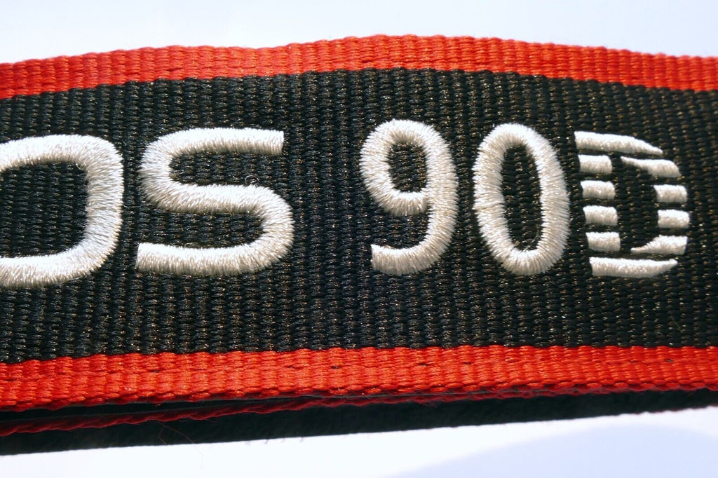 Canon EOS 5D Mark II Camera Shoulder Neck Strap Black-Red  -  Genuine OEM - MINT