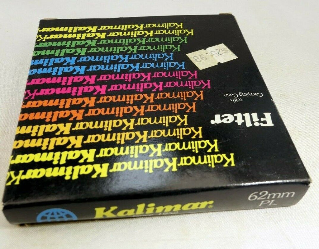 KALIMAR 62mm PL Polar Polarizer Lens Filter  - - -  old stock - never used boxed