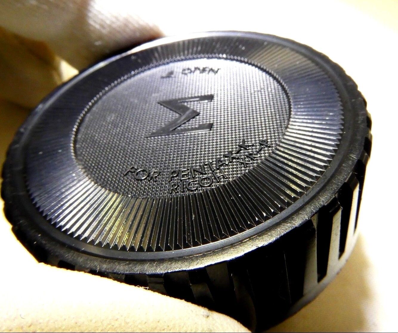 Sigma K PK KR  bayonet lens mount Rear Lens Cap for Pentax Ricoh XR twist on