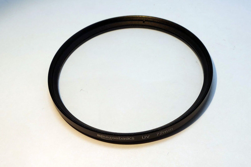 Amazon Basics UV 72mm Lens Filter Low  profile for WIDE ANGLE lenses
