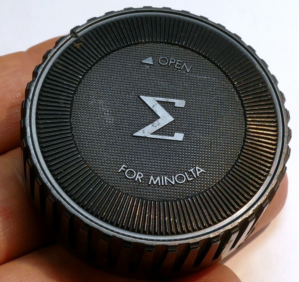 Sigma Rear lens cap for  Minolta MD SR mount  28-70mm 35-80mm 28mm