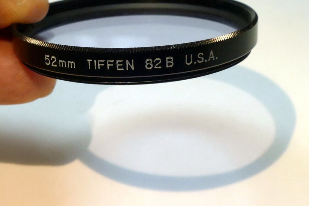TIFFEN 52mm Filter 82B made in USA increase by 300K to 3300K