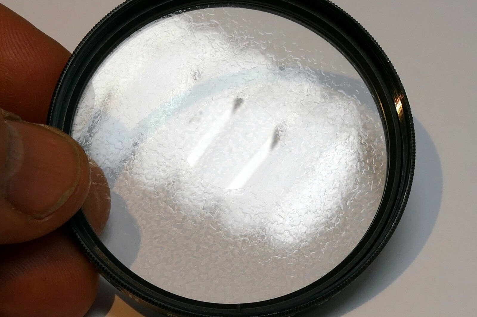 Rokunar  55mm Lens Filter SOFT Center Sharp Diffuser round boke for portraiture