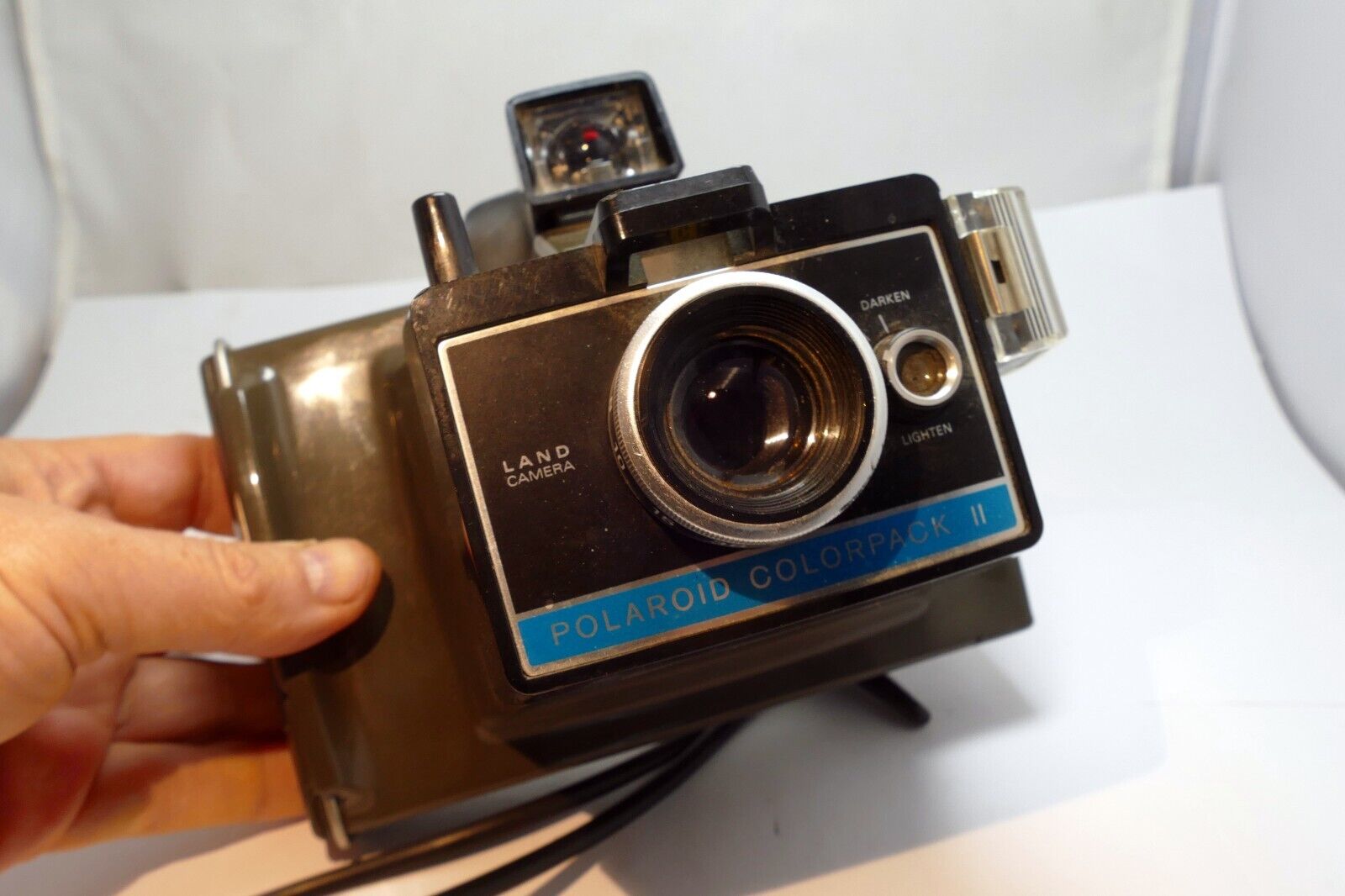POLAROID COLOR PACK II LAND CAMERA  instant - parts or repair AS IS