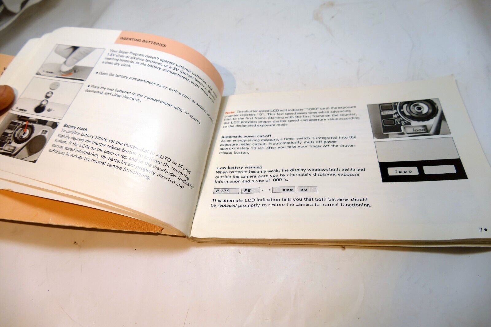 Pentax Super Program Camera INSTRUCTION manual GUIDE English EN