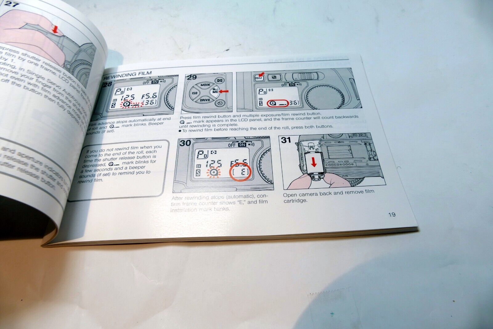 Nikon N8008S AF camera 35mm SLR Owner's Instruction Guide E English  - Mint