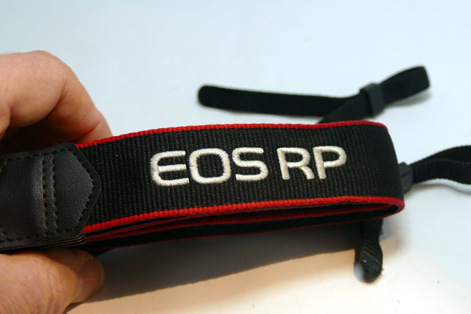 Canon EOS RP Digital Camera Neck Shoulder Strap Black-Red - Genuine OEM