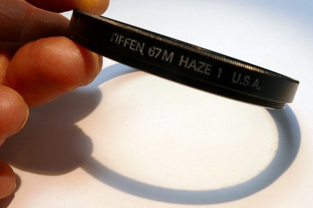 Tiffen 67mm filter made in USA Haze-1 UV protection