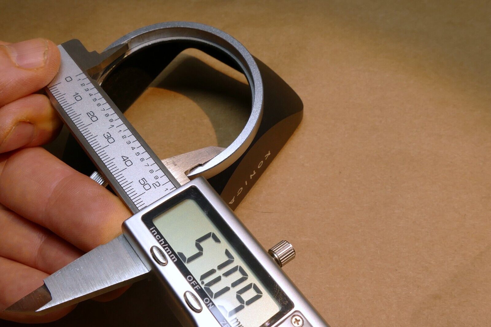 Konica 55mm Lens Hood For 24mm f2.8 /28mm  f3.5 Hexanon shade - OEM Genuine