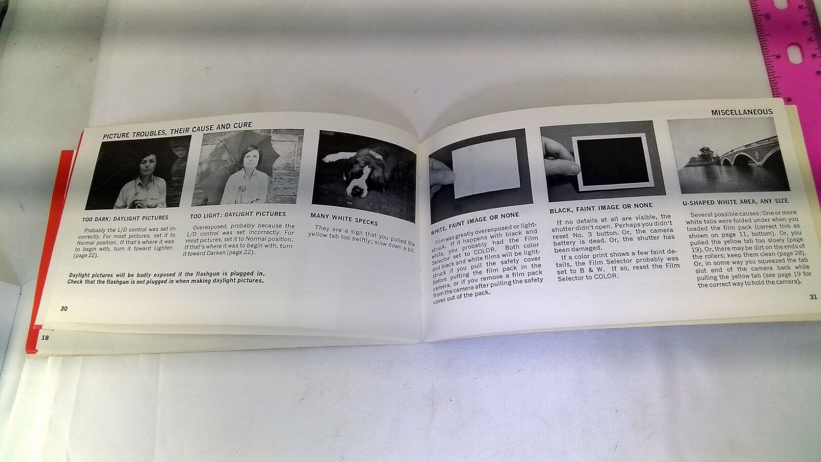 Polaroid Automatic 104 Land Camera Instruction Guide Manual English
