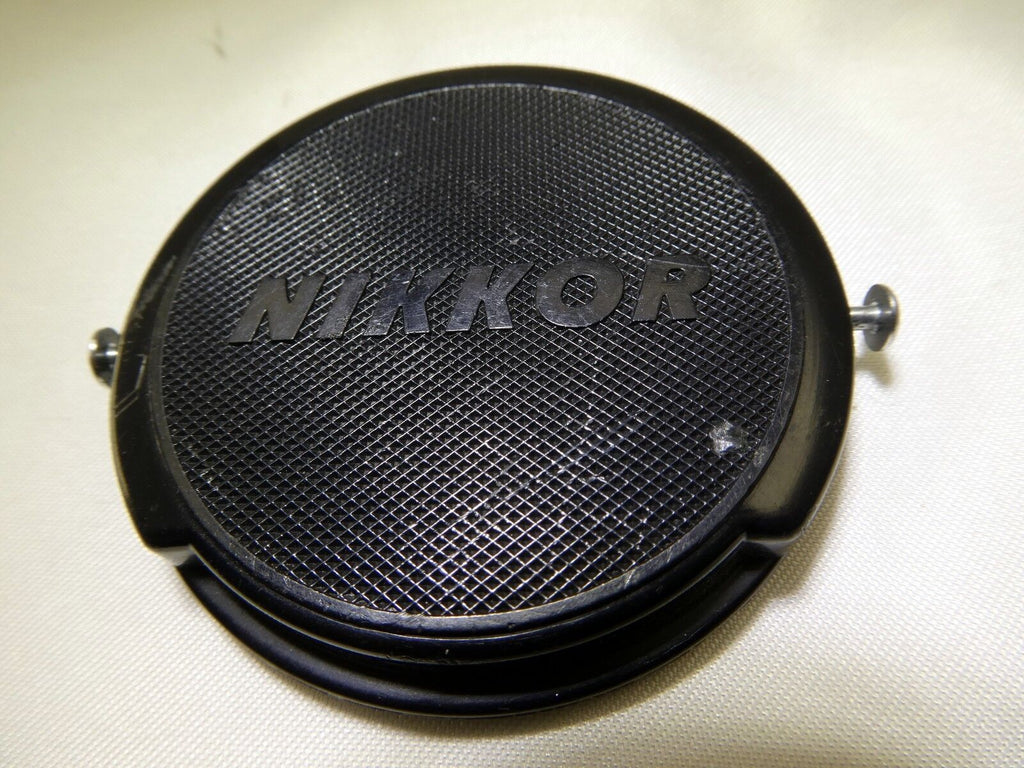 Nikon Lens Cap "Nikkor" 52mm JAPAN  all black            