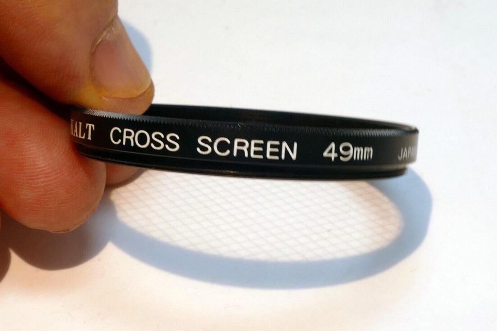 Kalt Cross Screen  49mm Lens  4 Star  CS