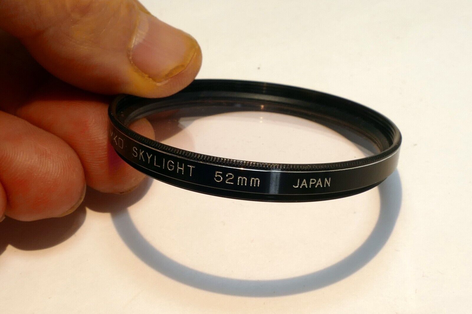 Gemco  52mm Filter 1A Skylight lens threaded made in Japan