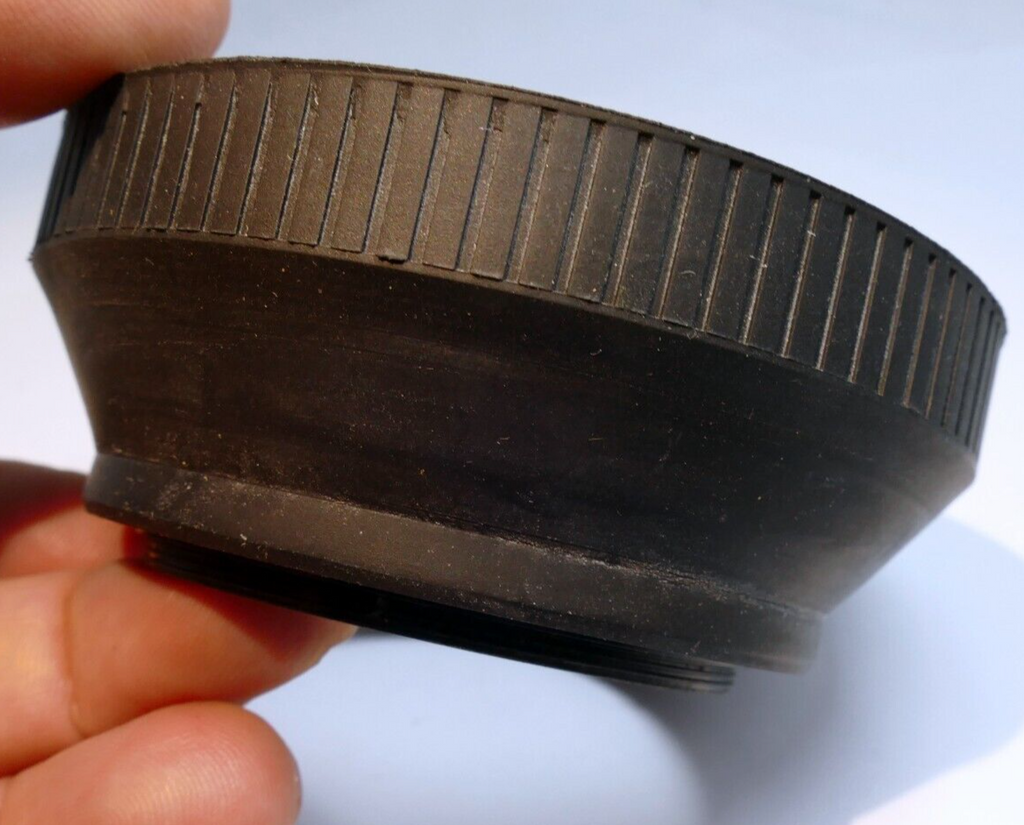 58mm Rubber Lens Hood Shade single threaded for wide angle 28mm