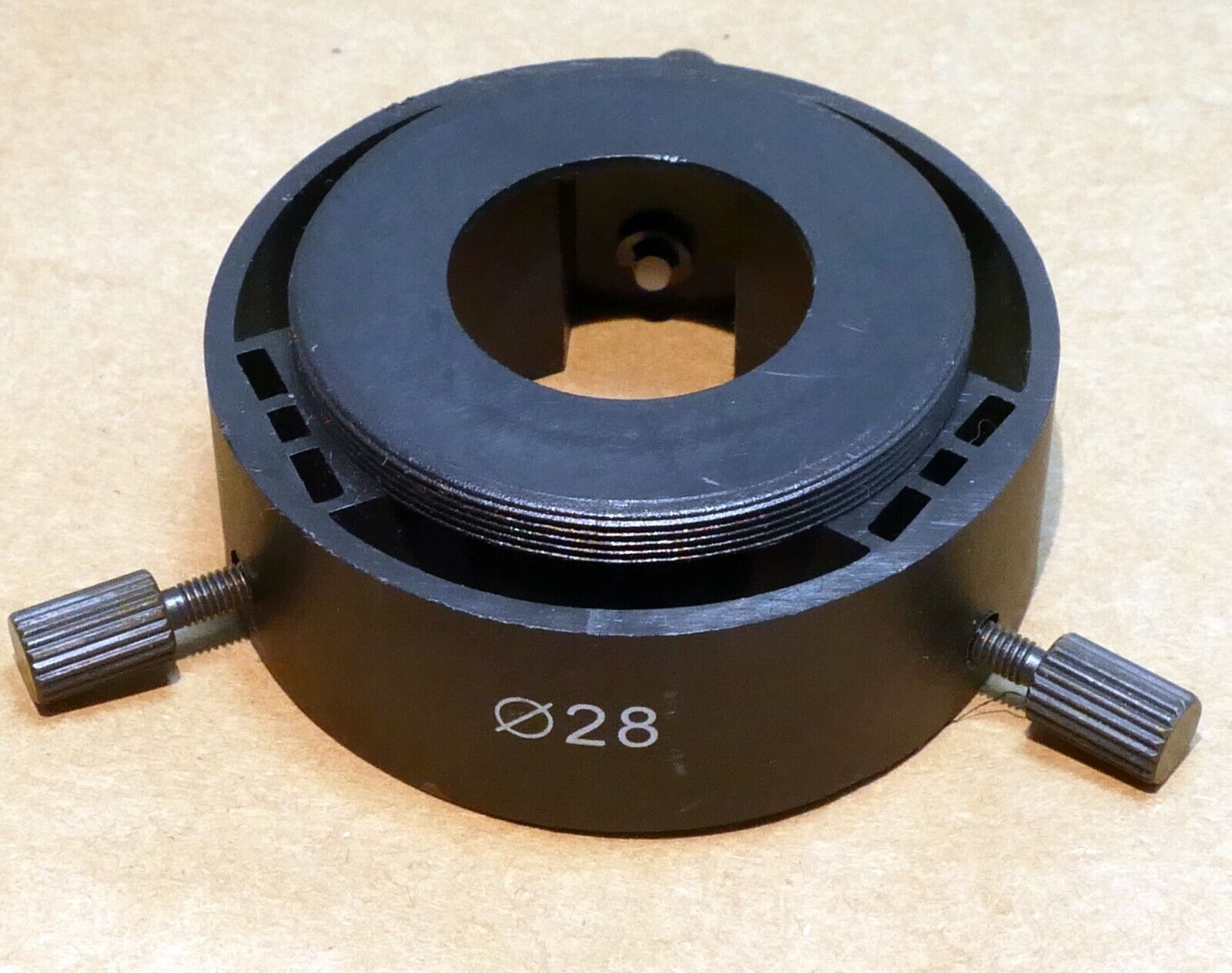 28mm Eyepiece Coupler  adaptor for Microscopes camera or eyepiece