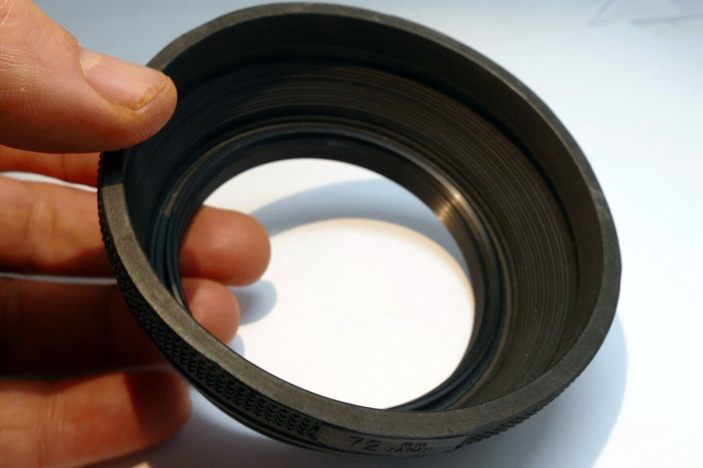 72mm Lens Hood shade screw in double threaded