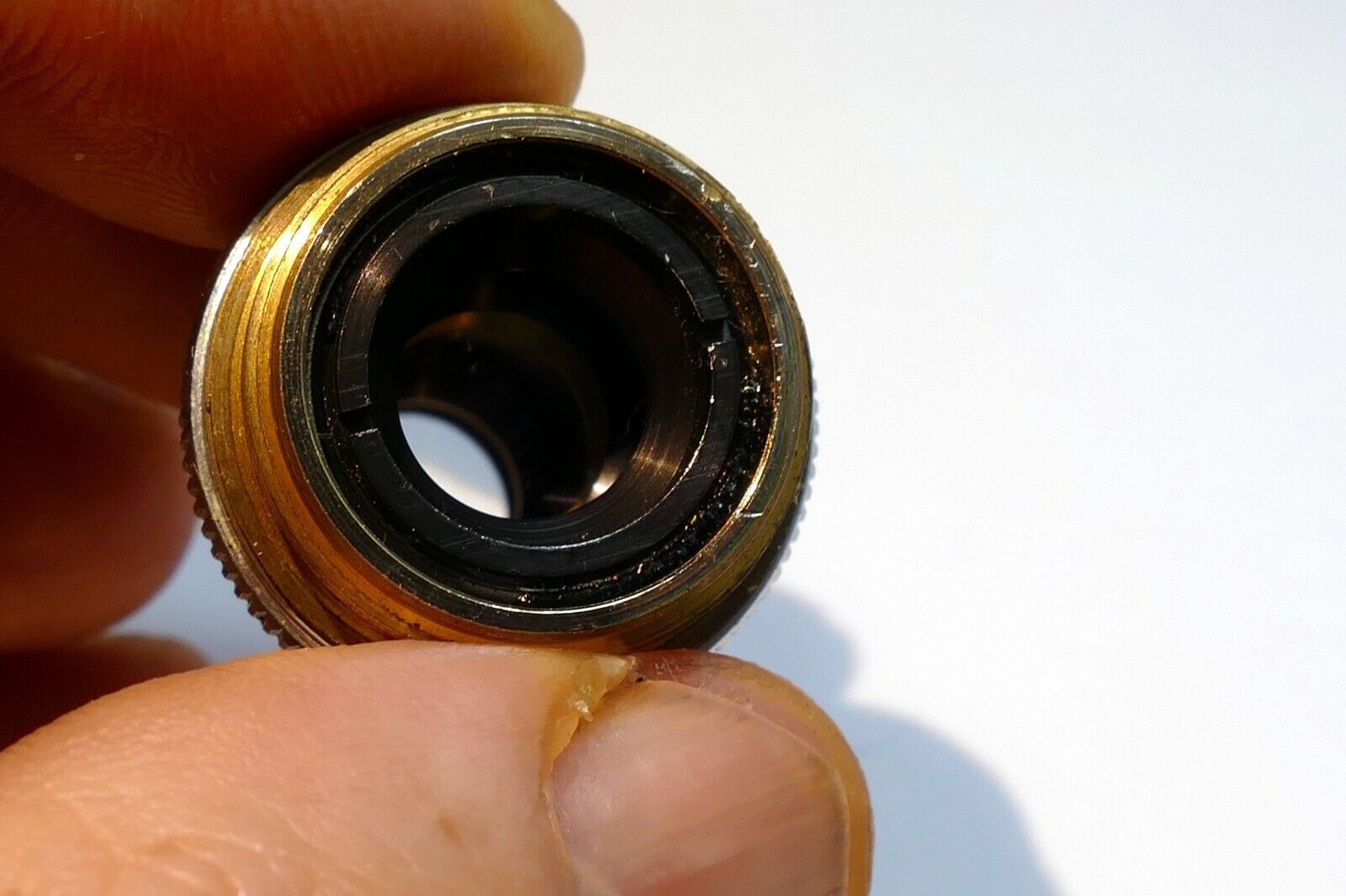 AO Spencer 10X NA 0.25 Microscope Objective Lens 10X American Optical USA