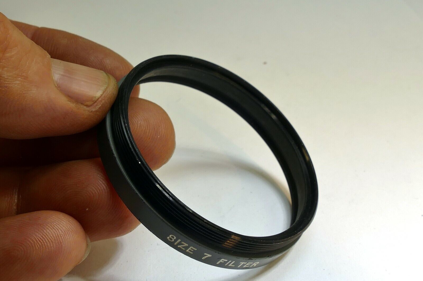 54mm series 7 Filter retaining Ring double threaded  for Wollensak army green