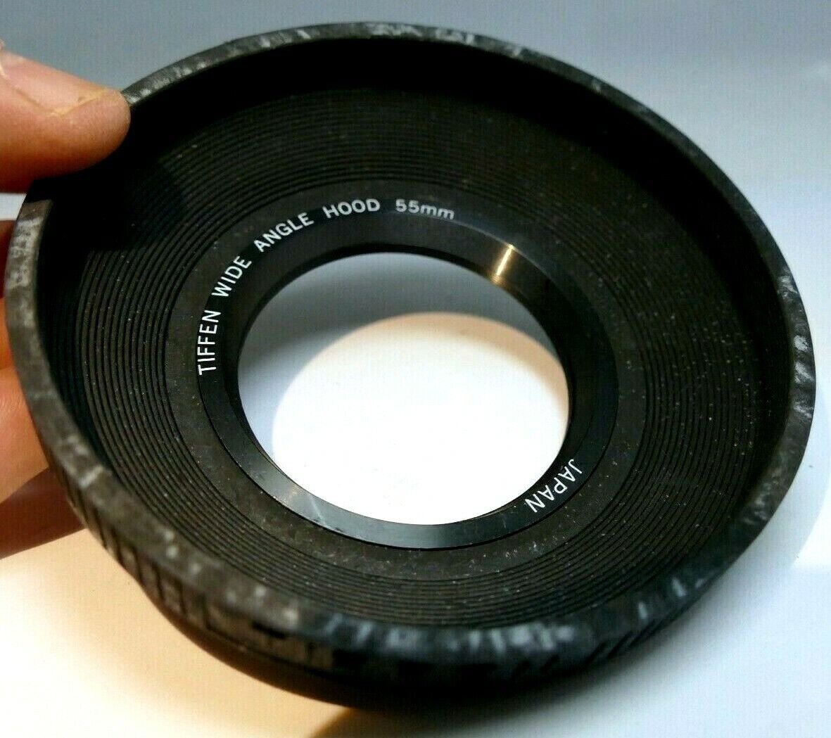 Lens 55mm Rubber Hood shade wide angle for 28mm f2.8 f2