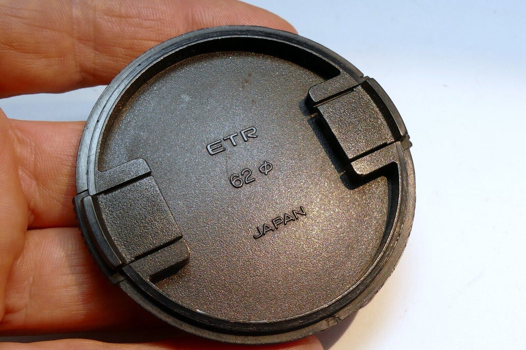 Bronica 62mm Front Lens Cap cover Genuine OEM for 50mm f2.8 60mm ETR 645 Zenza