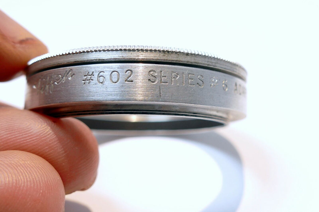 40.5mm adapter step-up screw in for series 6 VI Tiffen 602 with retaining ring