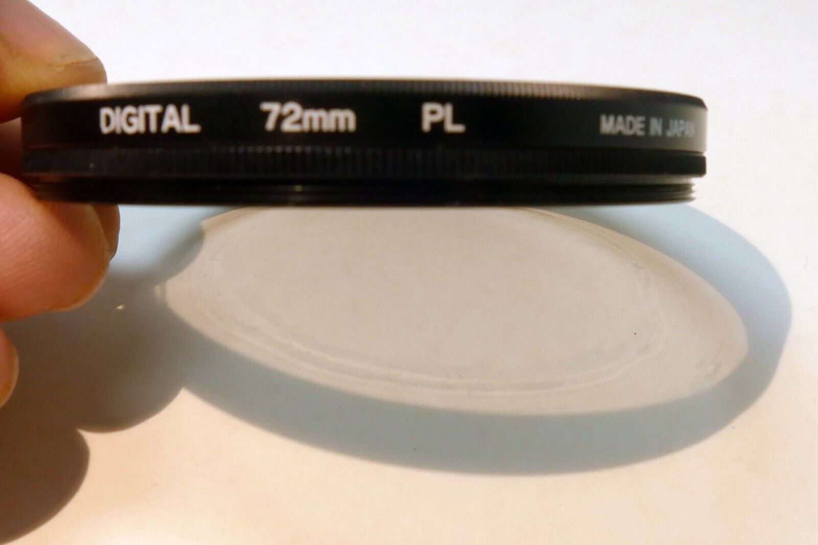 Digital 72mm PL Filter Polarizing Polar - DAMAGED coating, separation for artist
