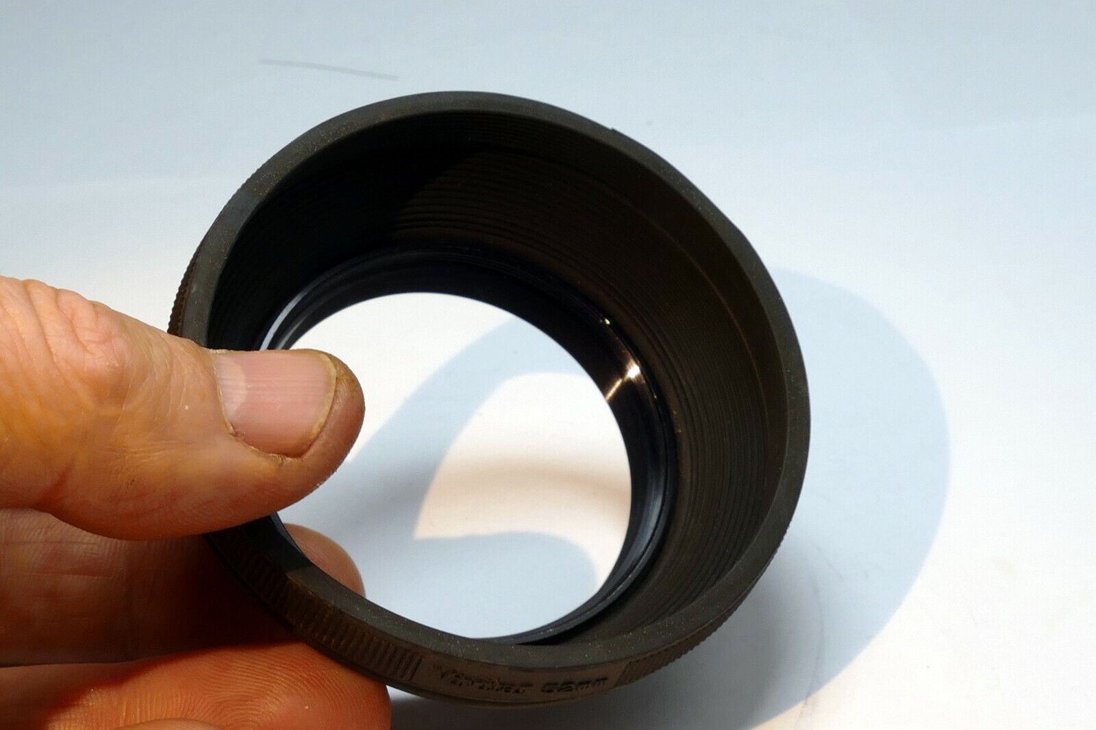 Vivitar 52mm screw in Rubber Lens Hood Shade for normal 35mm f2.8 50mm f1.7