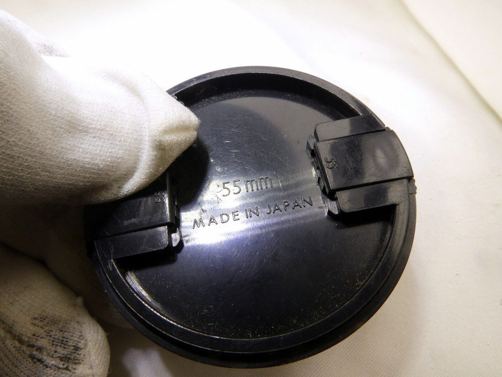 Sigma 55mm Front Lens Cap Snap on type all Black