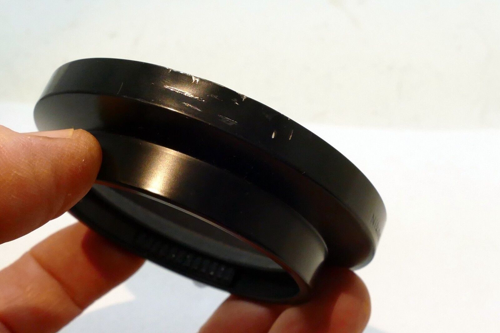 52mm Nikon HK-2 Nikkor  Lens Hood Metal for 24mm f2.0  Ai-s - OEM