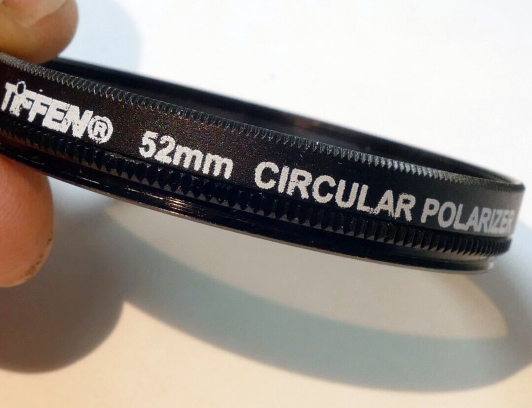 Tiffen Filter 52mm C-PL Cir. Circular Polarizer  made in USA