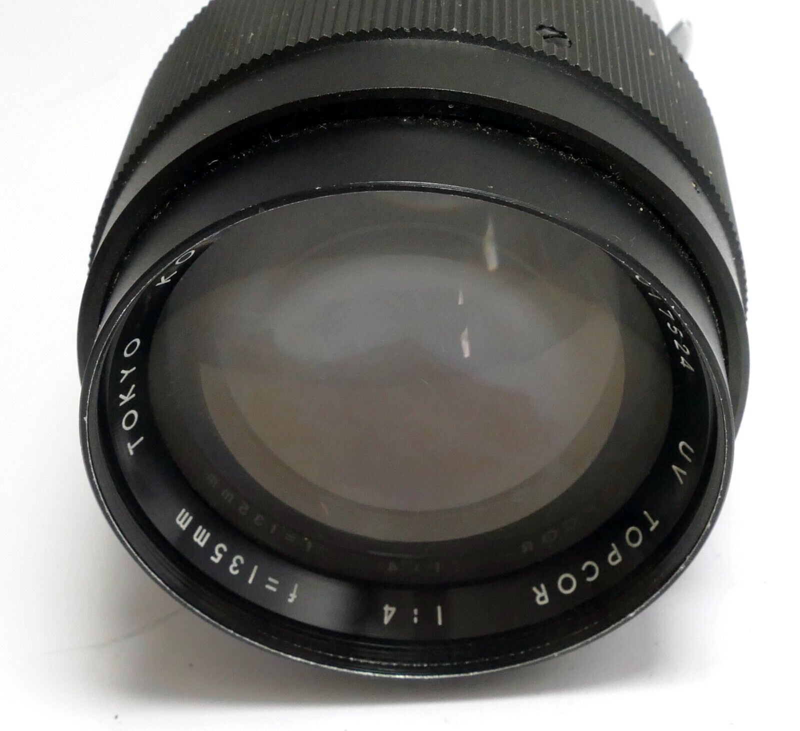 Topcon 135mm f/4 UV Topcor Lens - for parts or repair with fungus haze