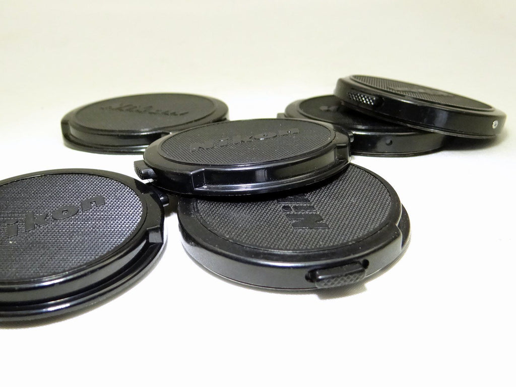 Nikon Lens Front Cap 52mm all black Genuine - snap on 28mm f2.8 50mm f1.8 Nikkor