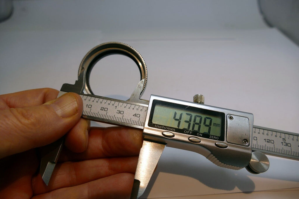 39mm to 44.5mm series VI 6 holder adapter w/ retaining ring # 614 - slip on type