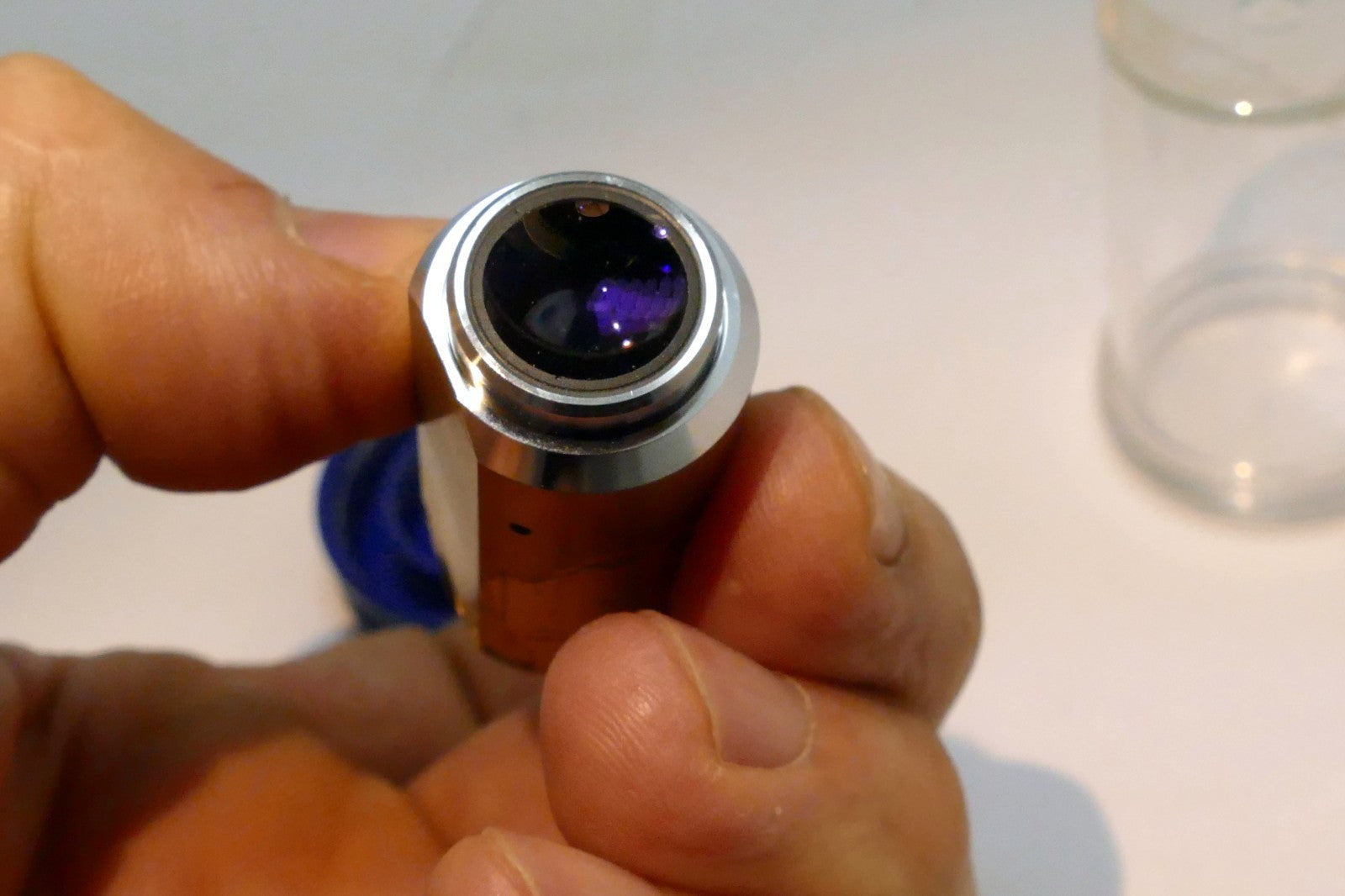 OLYMPUS Microscope Objective lens without markings
