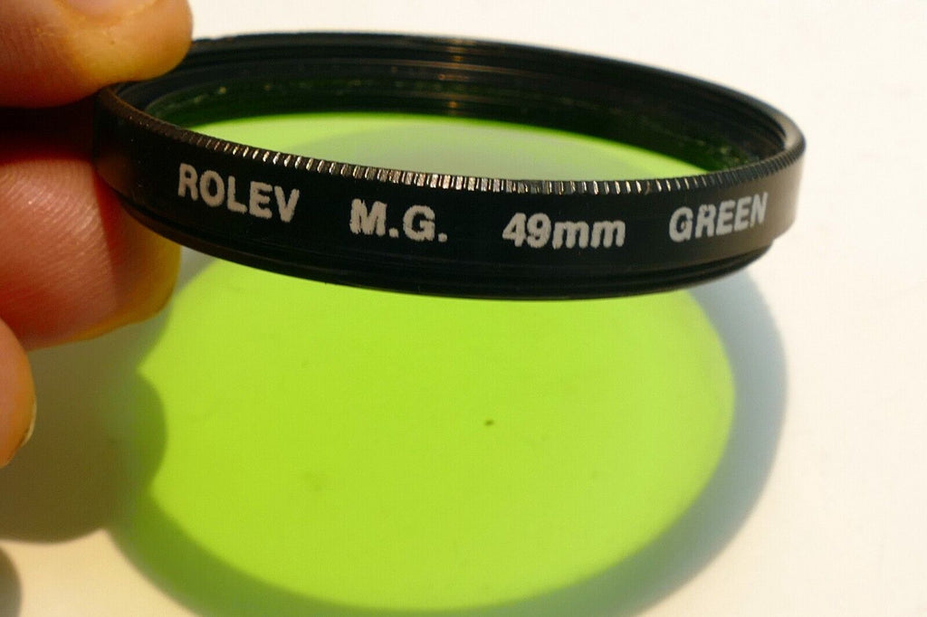 Rolev M.G. 49mm G Green Filter - excellent condition
