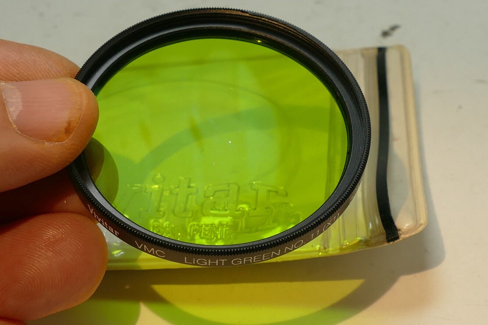 Vivitar VMC 52mm Light Green 11 X1  Filter Multi-Coated