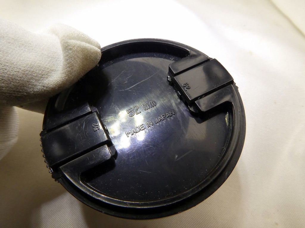 Sigma 52mm Front Lens Cap Snap on type all Black