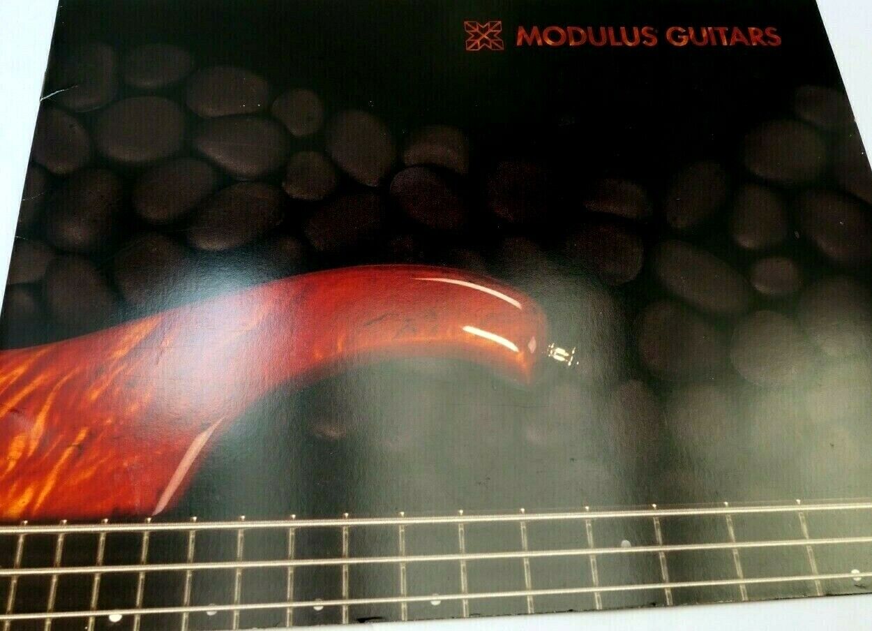 Modulus Guitars Brochure Sales list Advertisement Ad SonicHammer Quantum