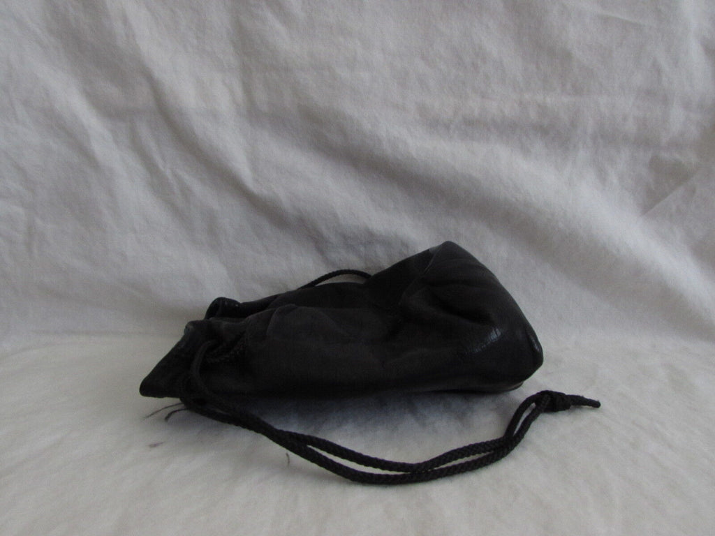 4X3X3" Lens Soft Pouch  Case/Storage Bag: H10753 Black Bag Drawstring
