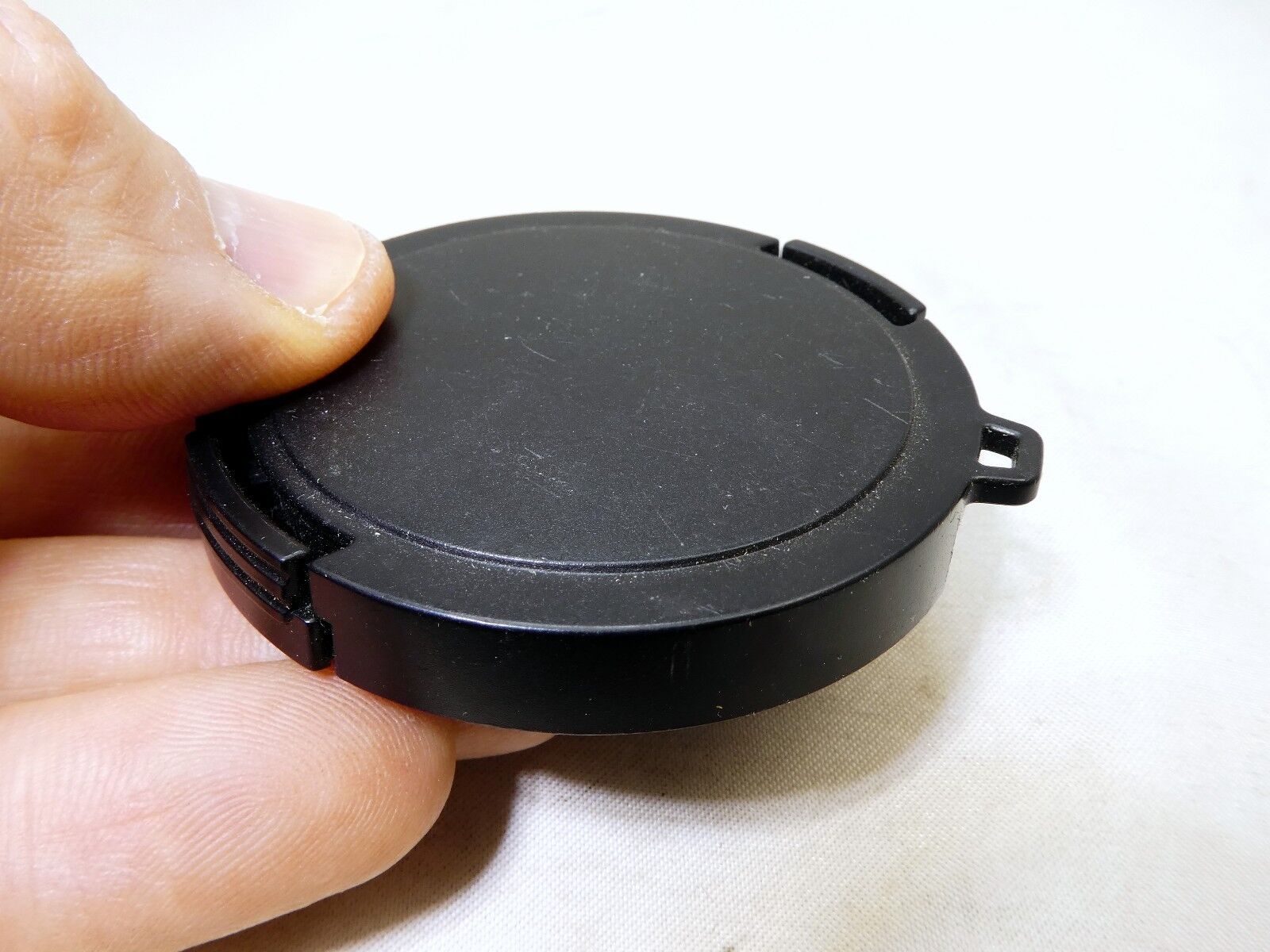 Black 52mm  Lens Front Cap snap on type plastic for SOny Fuji Panasonic cameras