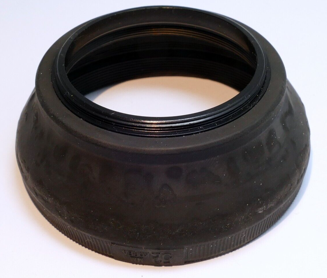 52mm  Rubber Lens Hood Shade collapsible for  50mm f1.4 f1.7