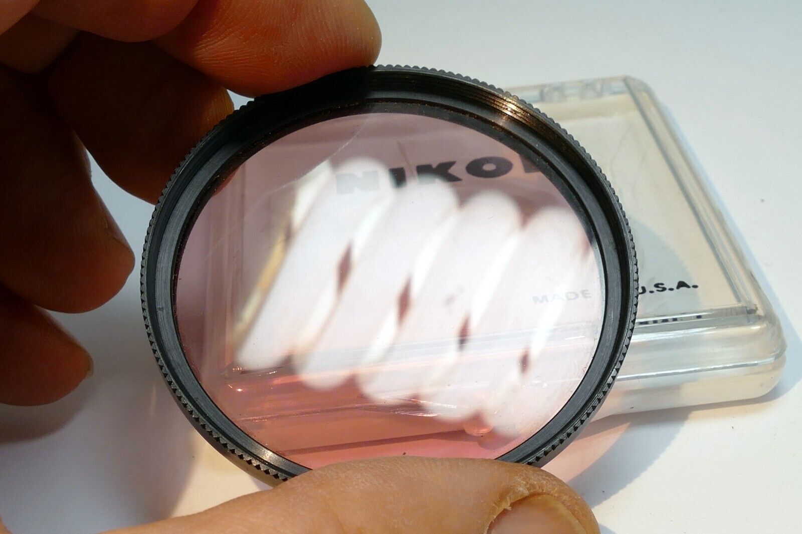 Nikon 52mm CC30R Filter made in USA  Nikkor Genuine tungsten correction