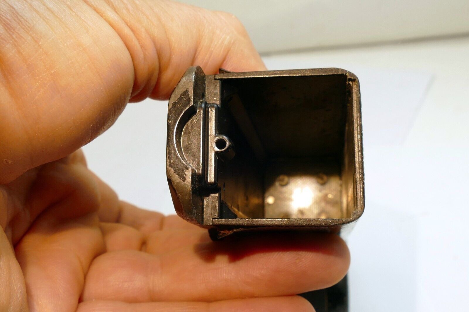 Nikon MD-12 Motor Drive  Battery Pack - with corrosion - Parts Repair AS IS
