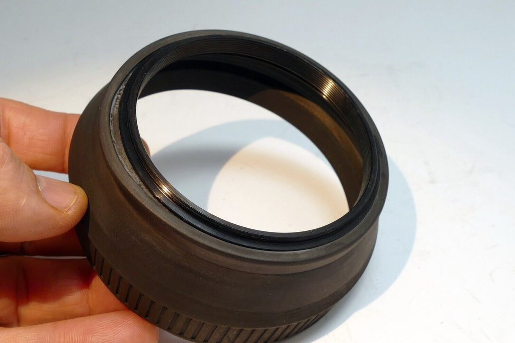 67mm Rubber  Lens Hood Shade Double threaded